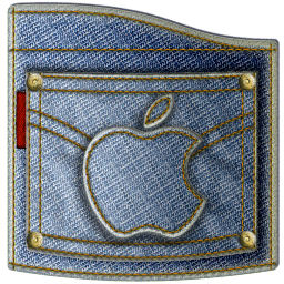 Jeans Apple Icon 256x256 png
